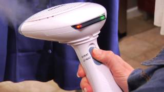 Conair ExtremeSteam™ Professional Hand Held Garment Steamer Overview [upl. by Ylahtan583]