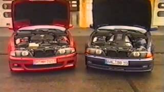 BMW M5 E39 vs Alpina B10 V8 46L german [upl. by Narib]