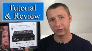 Ematic AT103B Digital Converter Box  DVR Recording Tutorial amp Review [upl. by Assilla116]