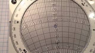 Pooleys CRP1 true track and ground speed calculation [upl. by Eugor]