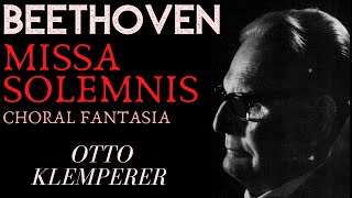 Beethoven  Missa Solemnis  Choral Fantasia Centurys recording Otto Klemperer 1965 [upl. by Ahseneuq]