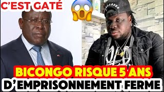 BICONGO RISQUE 5 ANS D’EMPRISONNEMENT FERME PAR LE MINISTRE BACONGO CISSÉ 😱 SUIVER JUSQU’À LA FIN 💔 [upl. by Ihc]