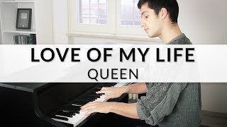 Love Of My Life  Queen  Piano Cover  Sheet Music [upl. by Eiknarf]