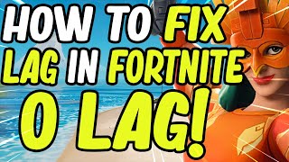 How To Fix Lag In Fortnite Chapter 2 Season 2 PC and ConsoleLess Lag [upl. by Nrobyalc]