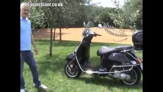 ScooterGiant Vespa GTS 300 review and test ride [upl. by Olrac]