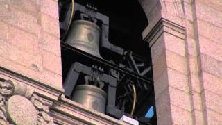 Bells pealing at the Cathedral of Saint Paul [upl. by Akinas]