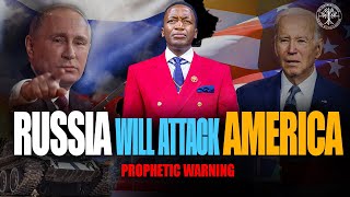 SHOCKING PROPHECY Russias Unforeseen Attack on America Revealed by Prophet Uebert Angel [upl. by Aneehs]