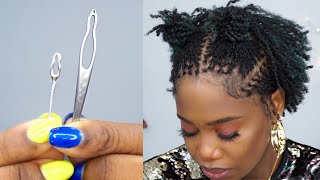 How to Self Retighten Your Locs plus NAPPY LOCS TOOL  Kendra Kenshay [upl. by Agnew]