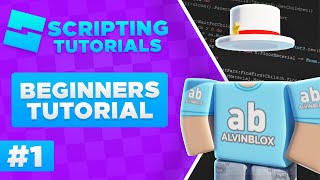 How To Script On Roblox  Episode 1 Properties [upl. by Nyrrek]