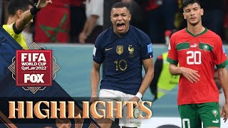 France vs Morocco Highlights  2022 FIFA World Cup  Semifinals [upl. by Luiza]