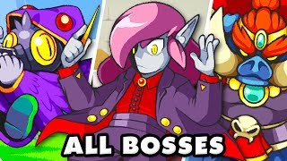 Cadence of Hyrule  All Bosses Gameplay [upl. by Gardia]