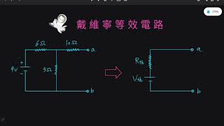 戴維寧等效電路介紹 [upl. by Odraode]