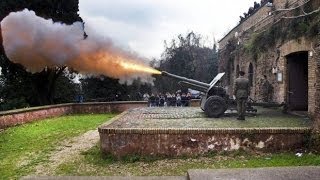 Gianicolo Mezzogiorno di fuoco al Roma [upl. by Aehtorod825]