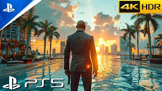 MIAMI PS5 Immersive ULTRA Realistic Graphics Gameplay 4K60FPS Hitman 2 [upl. by Staci812]