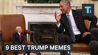 9 Best Memes From Trumps First 100 Days In Office [upl. by Norton]