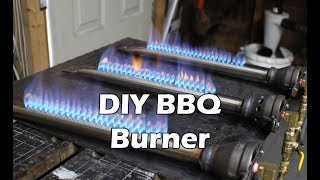 How to Make a BBQ Burner  Propane [upl. by Ress]