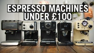 The Best Espresso Machines Under £100 [upl. by Francie]