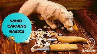 Wood Carving for Beginners  BasicsampTips [upl. by Gonzalez]