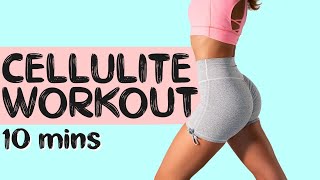 10 min CELLULITE REDUCTION WORKOUT  28 Day Challenge [upl. by Filmer]