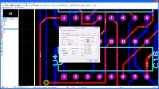 Proteus PCB Design Software Track Editing Options [upl. by Tomasine]