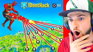 AIMBOT HACKER in Fortnite is INSANE CRAZY HACKS [upl. by Isabel100]