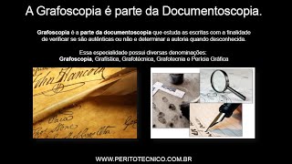 Grafoscopia e Documentoscopia para Peritos [upl. by Raual]