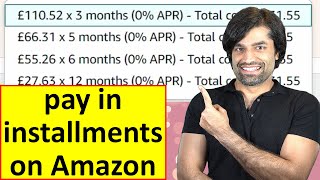 How to pay in installments on Amazon [upl. by Theurich]