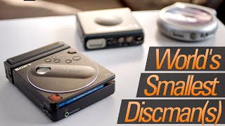 The Smallest Portable CD Players Ever Made That Nobody Bought [upl. by Garland576]