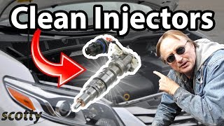 How to Clean Fuel Injectors in Your Car Without Removal [upl. by Idet]