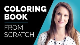 How to Create a Coloring Book From Scratch Using Free Tools [upl. by Ruffi]