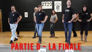 Tutoriel LAmérique pleure  Les Cowboys Fringants  DANSE EN LIGNE [upl. by Anelys]