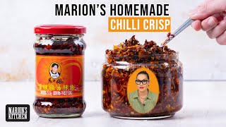 How to make Lao Gan Ma Chili Crisp AT HOME  My Homemade CHILI CRISP Oil Recipe  Marions Kitchen [upl. by Anwahs]