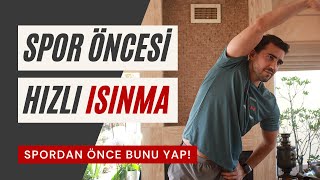 6 Dakikada Tüm Vücudunu ISIT  Spor Öncesi ISINMA HAREKETLERİ [upl. by Haskel]