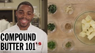 How to Make Compound Butter  Food Network [upl. by Driscoll]