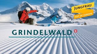 Best skiing in Grindelwald 2020 Jungfrau Ski Switzerland [upl. by Ecurb]