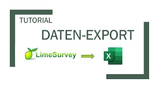 LimeSurvey Export von Umfrageergebnissen in Excel [upl. by Asalocin]