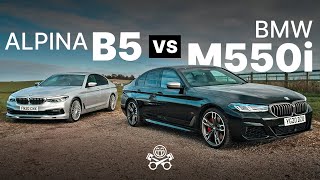 2020 Alpina B5 vs BMW M550i  PistonHeads [upl. by Farleigh841]