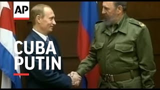 CUBA RUSSIAN PRESIDENT PUTIN VISIT [upl. by Lardner]