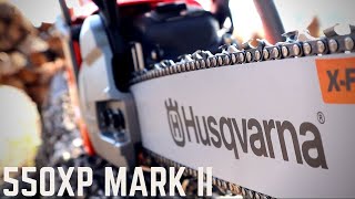 HUSQVARNA 550XP MARK II REVIEW [upl. by Almira873]