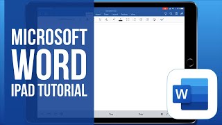 Microsoft Word for iPad Tutorial 2019 [upl. by Mario]