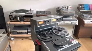 Ampex ATR 100 playing Rolling Stones [upl. by Narhem]