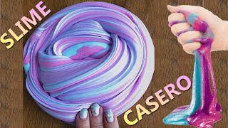 COMO HACER SLIME FACIL 1 INGREDIENTE  SIN BORAX [upl. by Aelyak417]