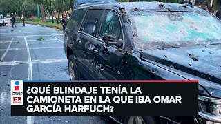 Ataque contra García Harfuch y el blindaje de la camioneta [upl. by Niela]