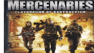 Mercenaries Playground of Destruction Longplay Full Game PS2 [upl. by Lebezej]