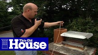 How to ReLine a Chimney Flue  This Old House [upl. by Dosi354]