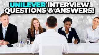 UNILEVER Interview Questions amp Answers Unilever Future Leaders Programme  Interview TIPS [upl. by Elocaj]