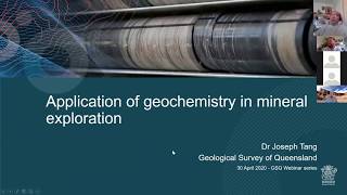 Joseph Tang  Geochemistry in Mineral Exploration [upl. by Enyak]