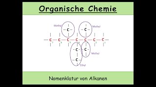 Nomenklatur von Alkanen IUPAC  Halogenalkane  Organische Chemie 5 [upl. by Goodill258]