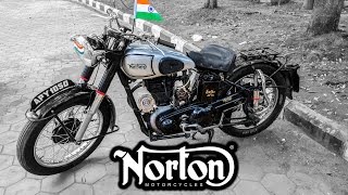 1948 Norton 500cc  Norton Motorcycles [upl. by Airdnassac62]