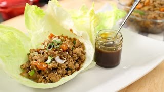 Chicken Lettuce Wrap Recipe  Pais Kitchen [upl. by Inar]